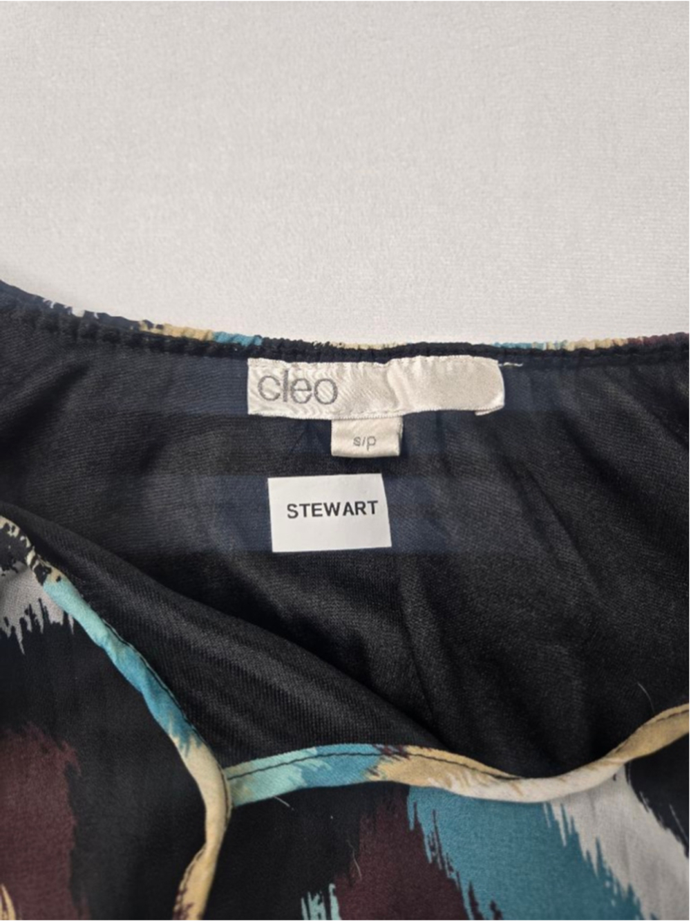 Cleo | Blue Pattern | Size Small - Picture 2 of 5